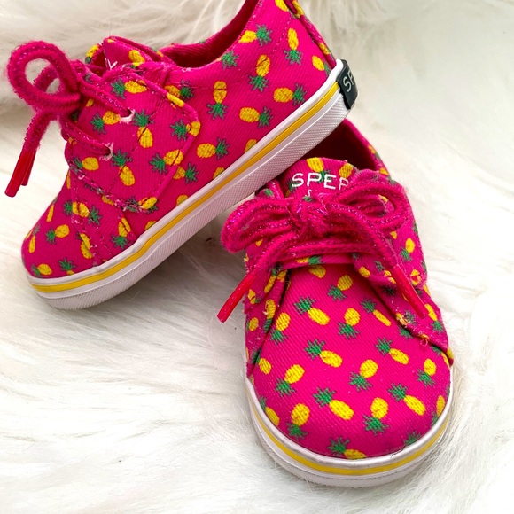 Sperry pineapple baby shoes - Picture 2 of 3